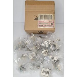 25 Brainerd 1 1/4" Round Knob Satin Nickel 123281 P11747V-SN-C Sealed